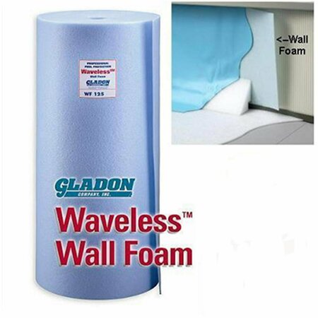 GLADON Waveless Wall Foam 1-8 in.by 48 in. by 100 in.for Swimming Pool GL60127